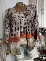 2tlg MISSY S/M 36 38 Jacke Cardigan + Glattstrick Longtop Glitzer Steinchen Nieten 2tlg MISSY S/M 36 38 Jacke Cardigan + Glattstrick Longtop Glitzer Steinchen Nieten