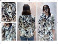 Blazer MISSY L 40 Kurzblazer Galonstreifen Leo Animal Muster Glitzer Nieten Neu Blazer MISSY L 40 Kurzblazer Galonstreifen Leo Animal Muster Glitzer Nieten Neu